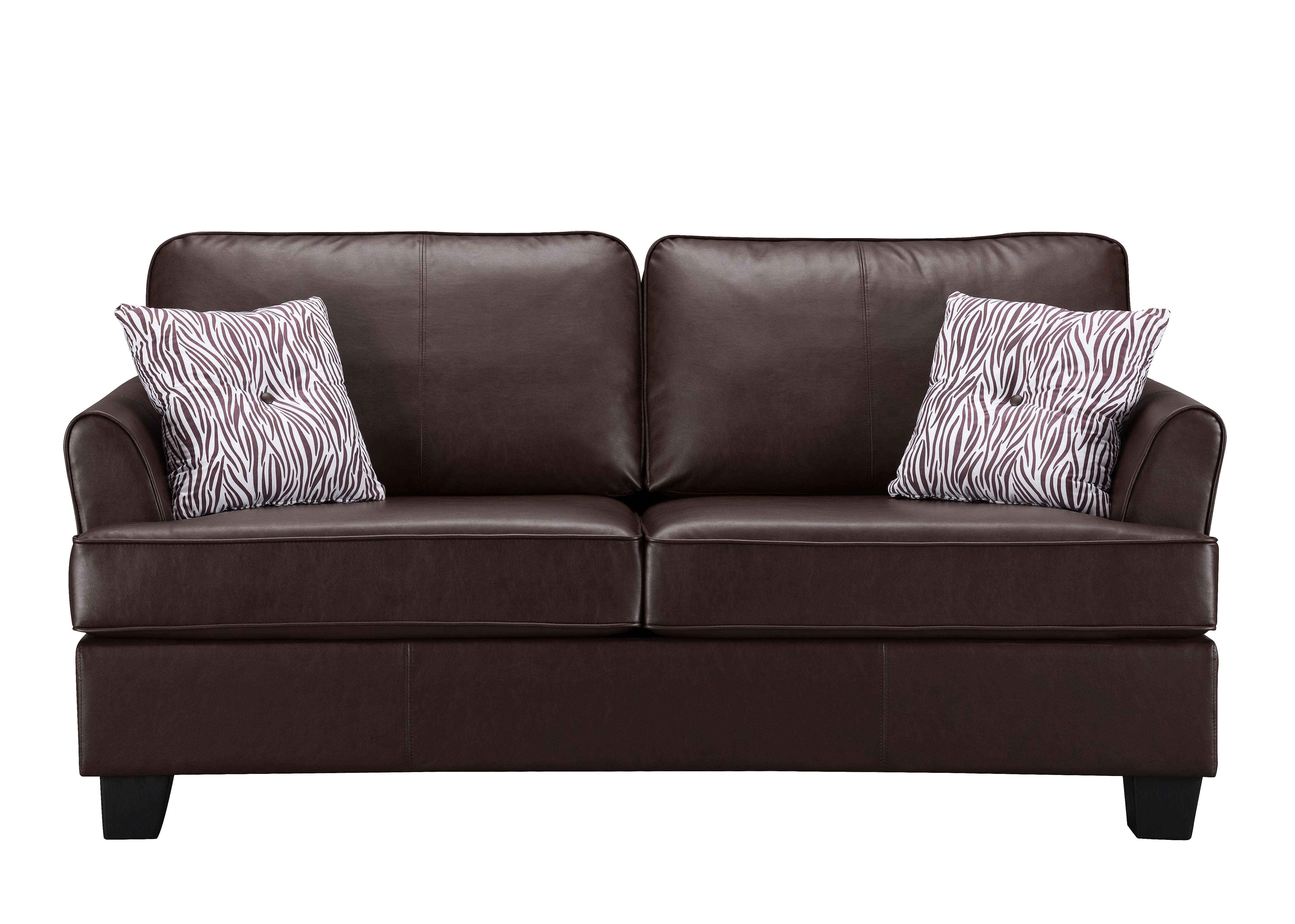 Full Size Leather Sofa Sleeper Pilaster Designs Faux Leather Sofa Hide A Bed Sleeper Brown Full Size