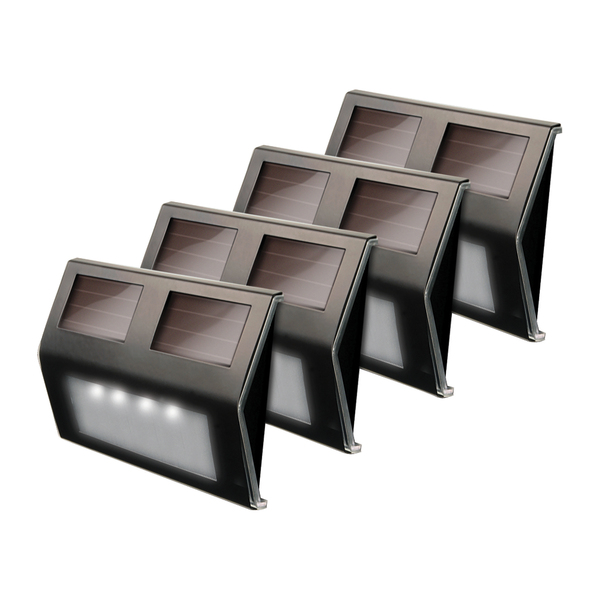 Petra Industries Mxi47334bz 4 Solr Led Deck Lght Brnz