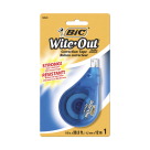 BIC Tape Correction Single Line .2Inx39.4Ft White Bicwotapp11