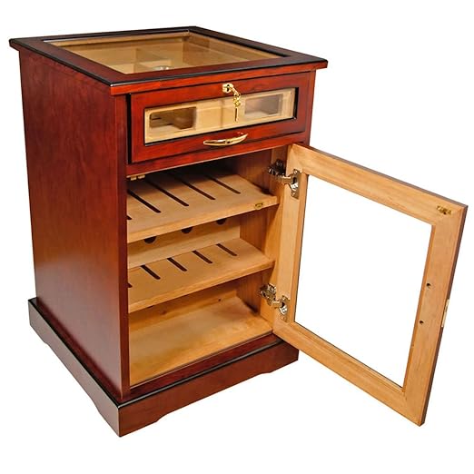 H 744271969313 Clasic Collection Wine And Cigar Cabinet