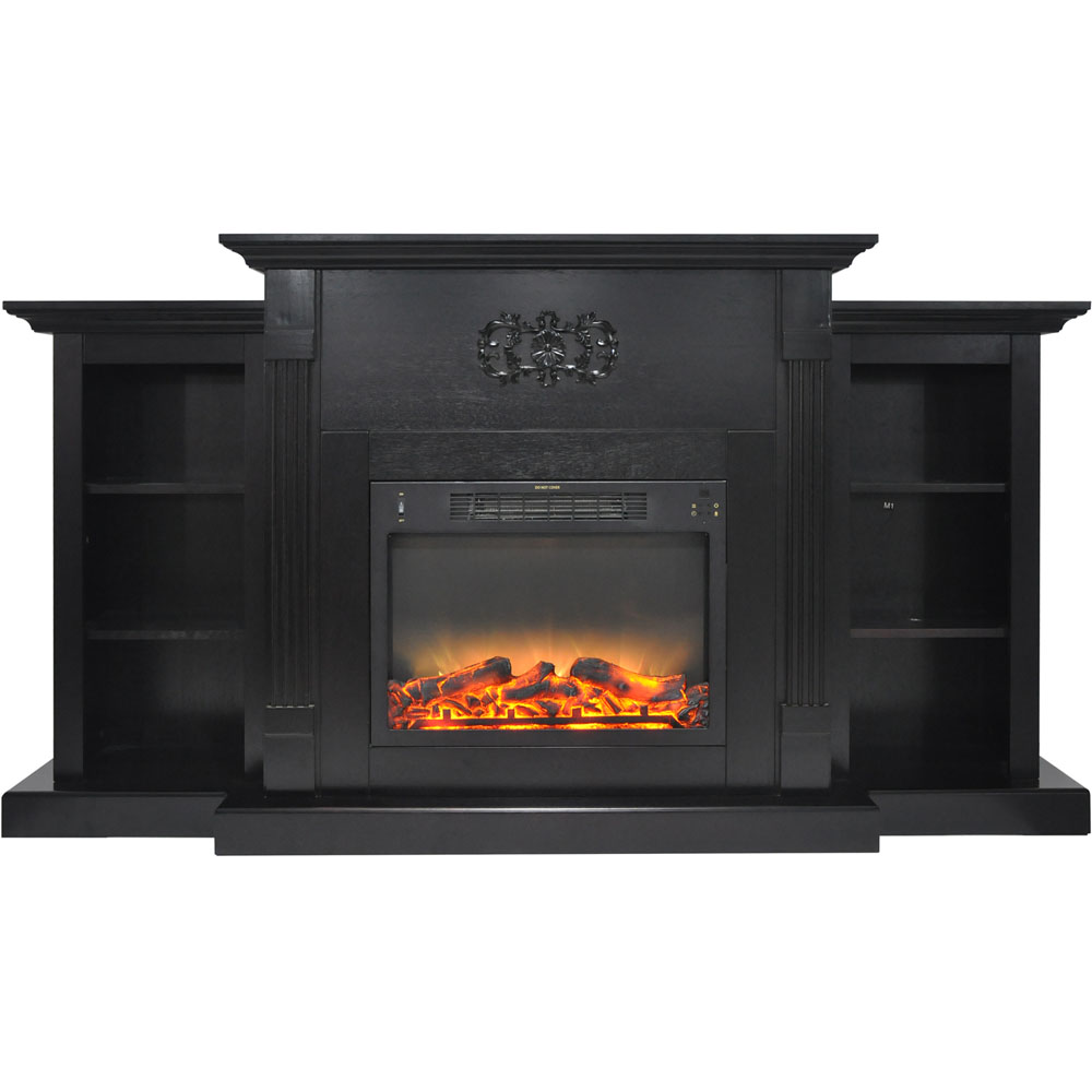 Cambridge 72 3 X15 X33 7 Sanoma Fireplace Mantel With Logs And Cambridge 72 3 X15 X33 7 Sanoma Fireplace Mantel With Logs And Grate Insert