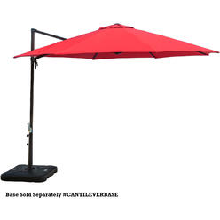 Patio Umbrellas Umbrella Stands Kmart Hanover Red Cantilever Umbrella