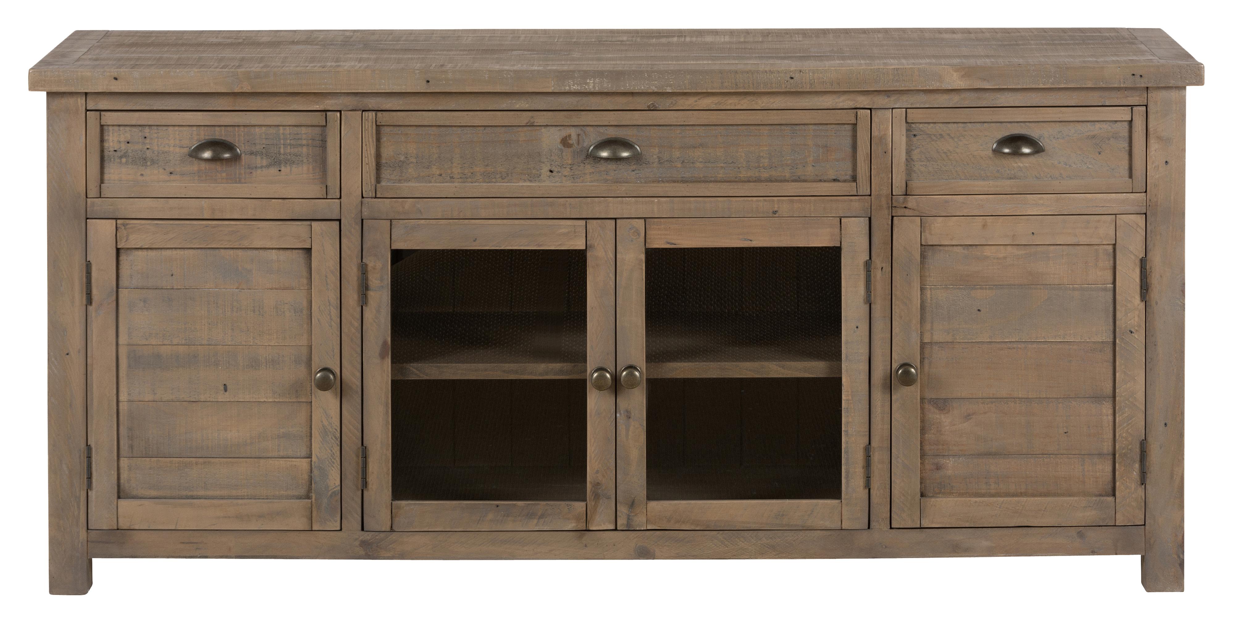 Jofran Slater Mill Pine 70 Media Unit