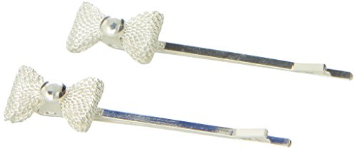 International Caravan Caravan Mesh Tied Metal Bows With Ceter Ball