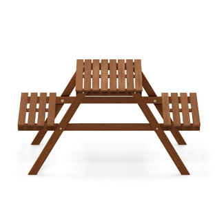 Furinno Fg18102 Furinno Tioman Hardwood Kids Picnic Table