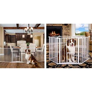 Carlson pet yard and convertible super wide gate Clearance