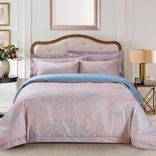 Dm504k Dolce Mela Bedding Ancona Luxury Jacquard King Size