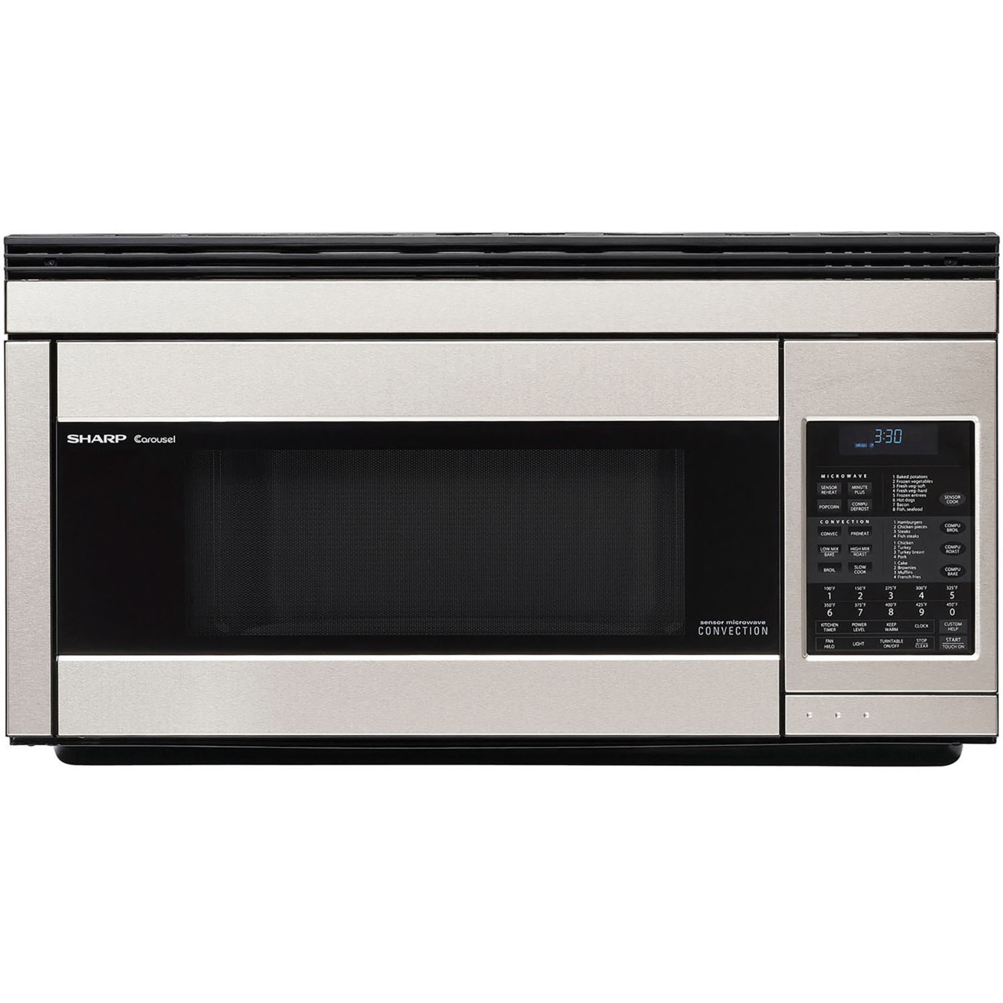 Best Over Range Microwaves For The Stove At Sears Sharp 1 Cf 850 Watt Otr Convection Microwave Stainless