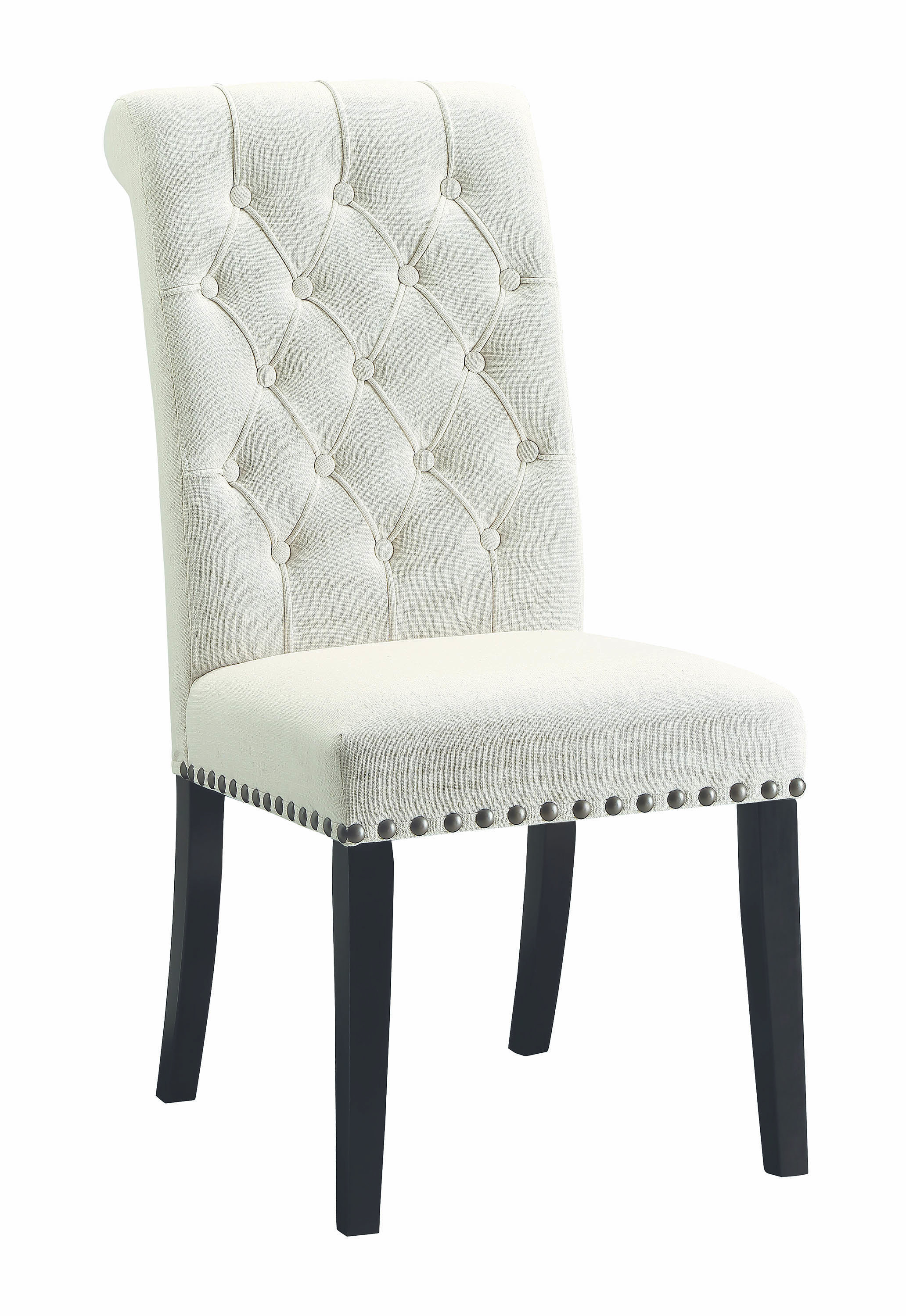 Coaster Fine Furniture Parkins Cream Upholstered Dining Chair Coaster Fine Furniture Parkins Cream