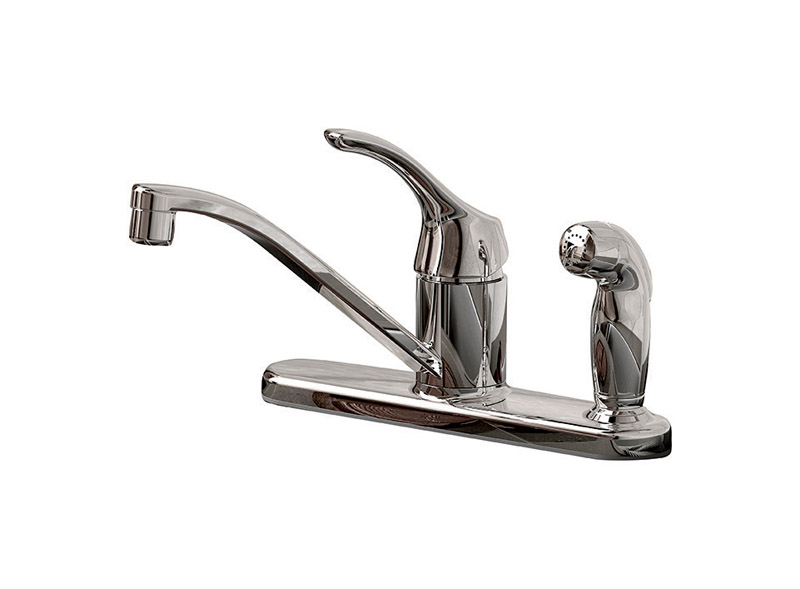B K 4526125 Kit Faucet 3h W Spry Chr