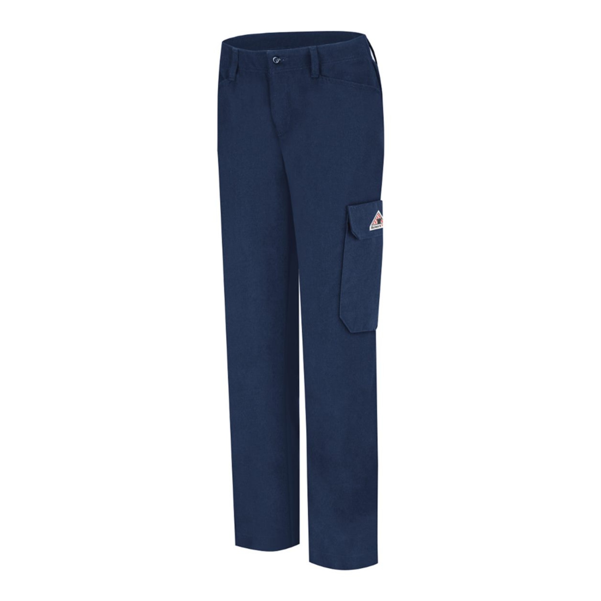 Bulwark Women's Cargo Pocket Pants - Cool Touch 2 - 20 / Navy - 34 Unhemmed