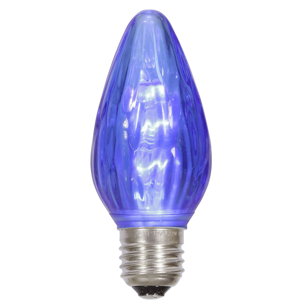 Vickerman F15 Blue LED Flame E26 Bulb 25/Box - XLEDF12-25 