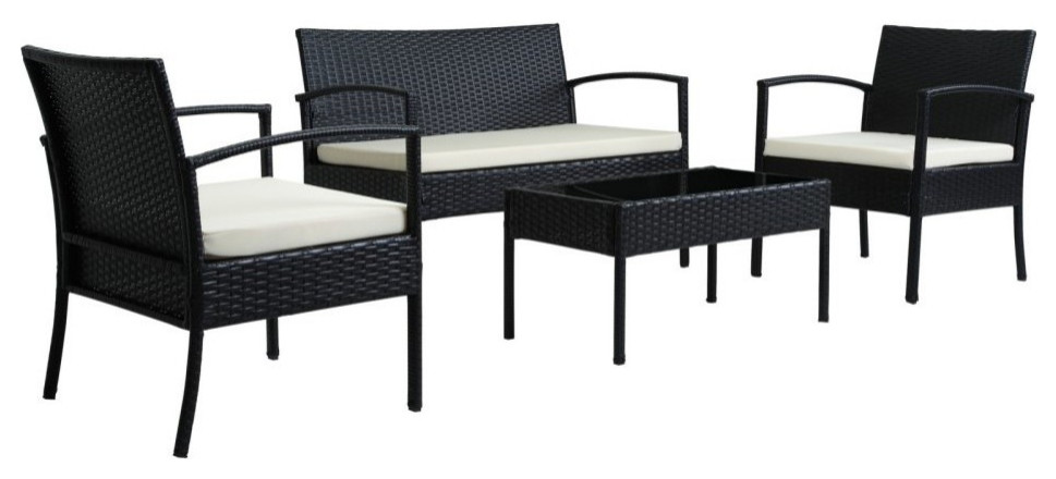 Weather Wicker Patio Seating, Thy Hom Outdoor Furniture