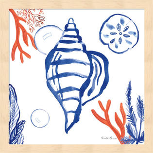 Great Art Now Coastal Jewels II By Farida Zaman Framed Great Art Now Coastal Jewels II By Farida Zaman Framed