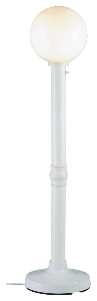 Patio Living Concept Moonlite 64" Floor Lamp, White