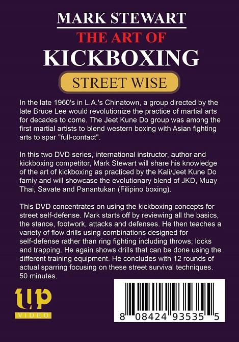 Unique Publications Art of Kickboxing 2 Street Wise Self Defense DVD Mark Stewart -VD3038A