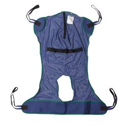 Drive Medical As Seen On TV Full Body Patient Lift Sling with Commode Cutout Option - Medium