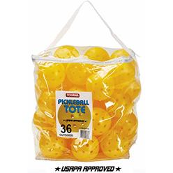 TOURNA Strike Outdoor Pickleballs (36 Pack) USAPA Approved, Optic Yellow