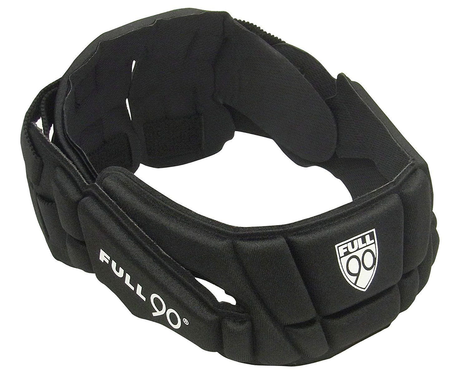Full 90 Sports Premier Performance Soccer Headgear Case Pack of 12 - Black,Large