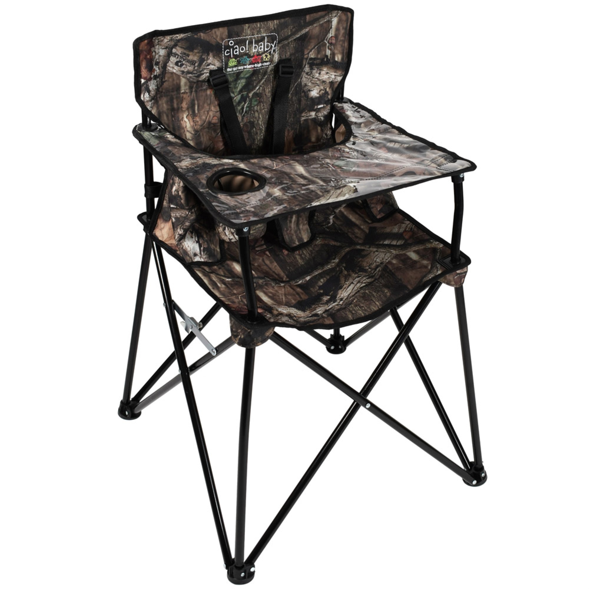 Jamberly Hb2001 Ciao Baby Portable High Chair Mossy Oak Infinity