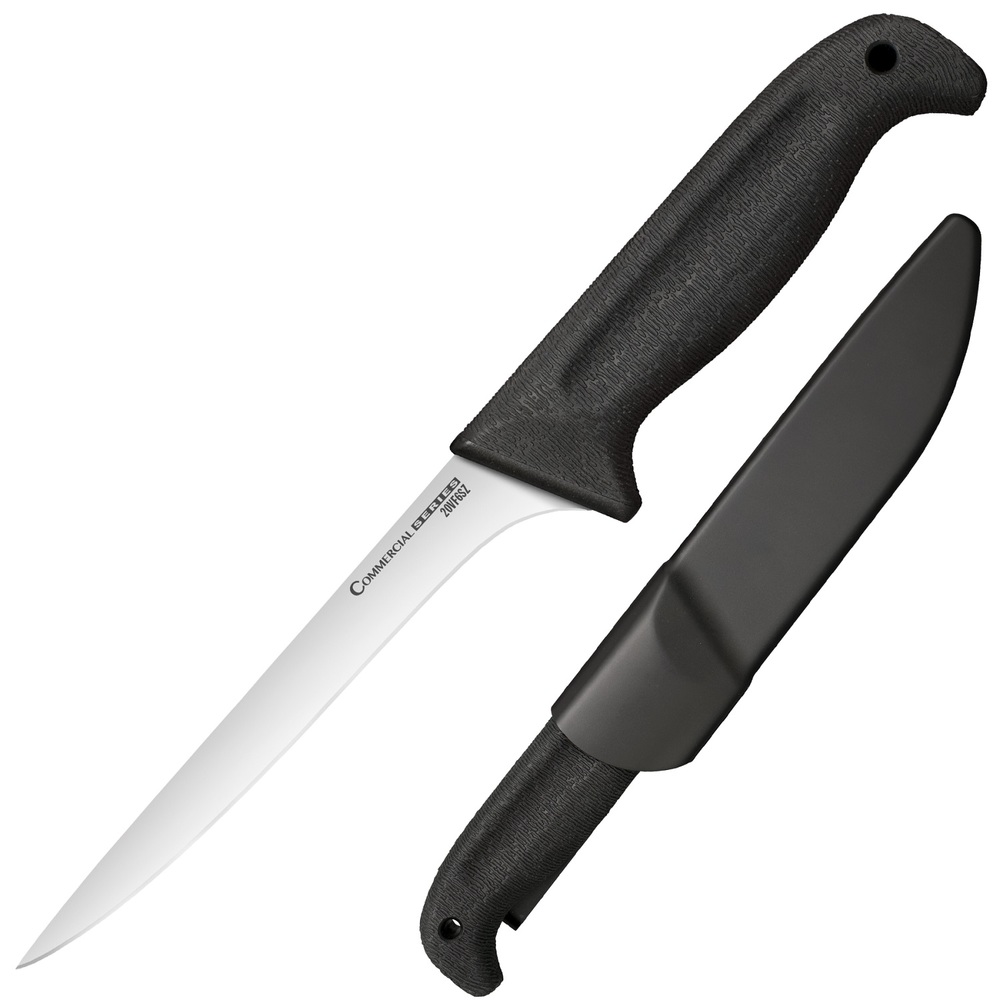 Cold Steel 2160420 6 in. Commercial Filet Knife 11.25 in. Length with Sheath