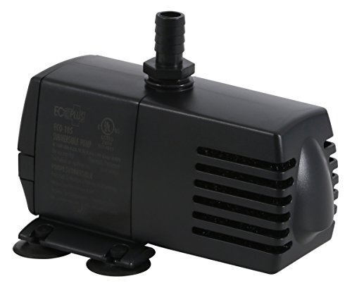 Ecoplus 160 Gph 605 Lph 10 5w Submersible Water Pump W 6 Ft Power Cord Aquarium Fish Tank Fountain Pond Hydroponic