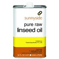 Sunnyside 873G1 Raw Linseed Oil In Meatl Can