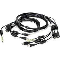 VERTIV Avocent - Secure Products CBL0108 6 ft. Cable Assy 2-Displayport-2-USB-1-AUDIO