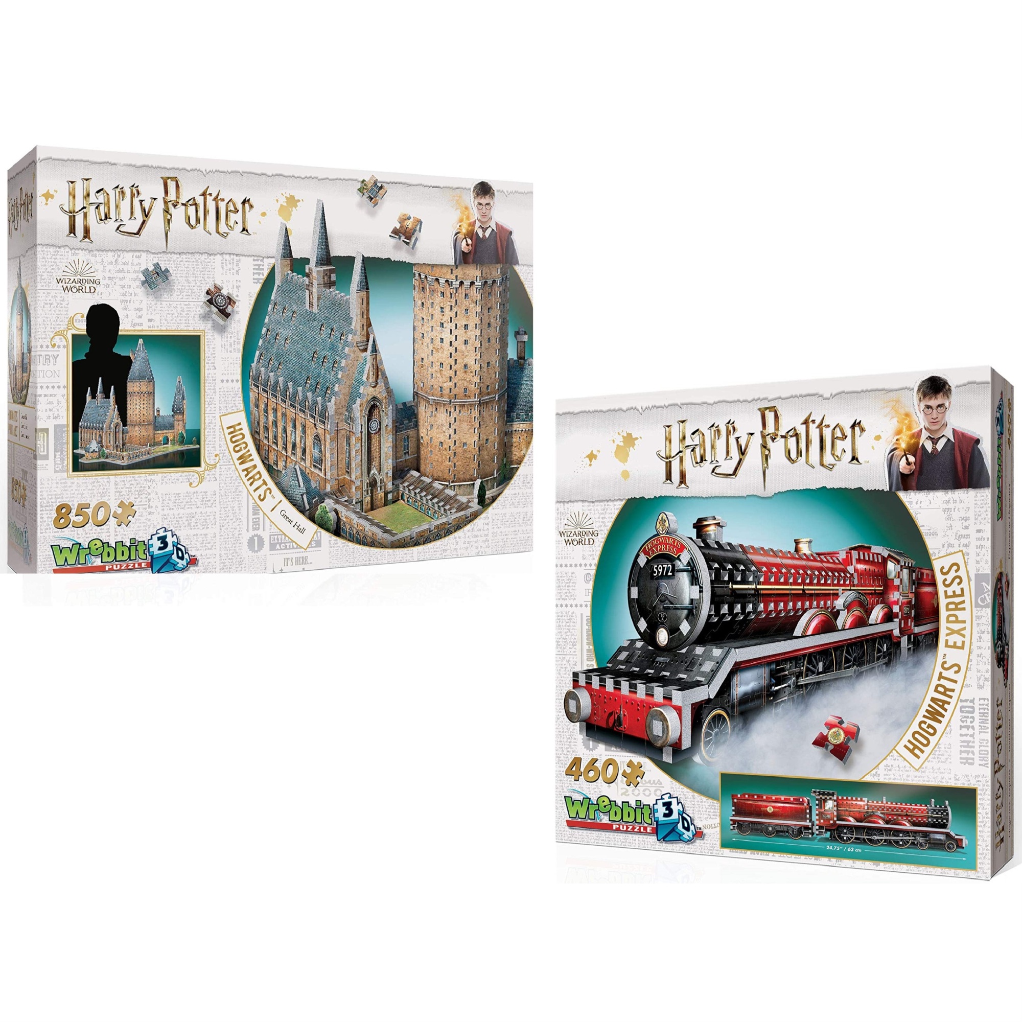 Hogwarts Express 3d Puzzle By Wrebbit Puzzles Inc Sideshow Collectibles