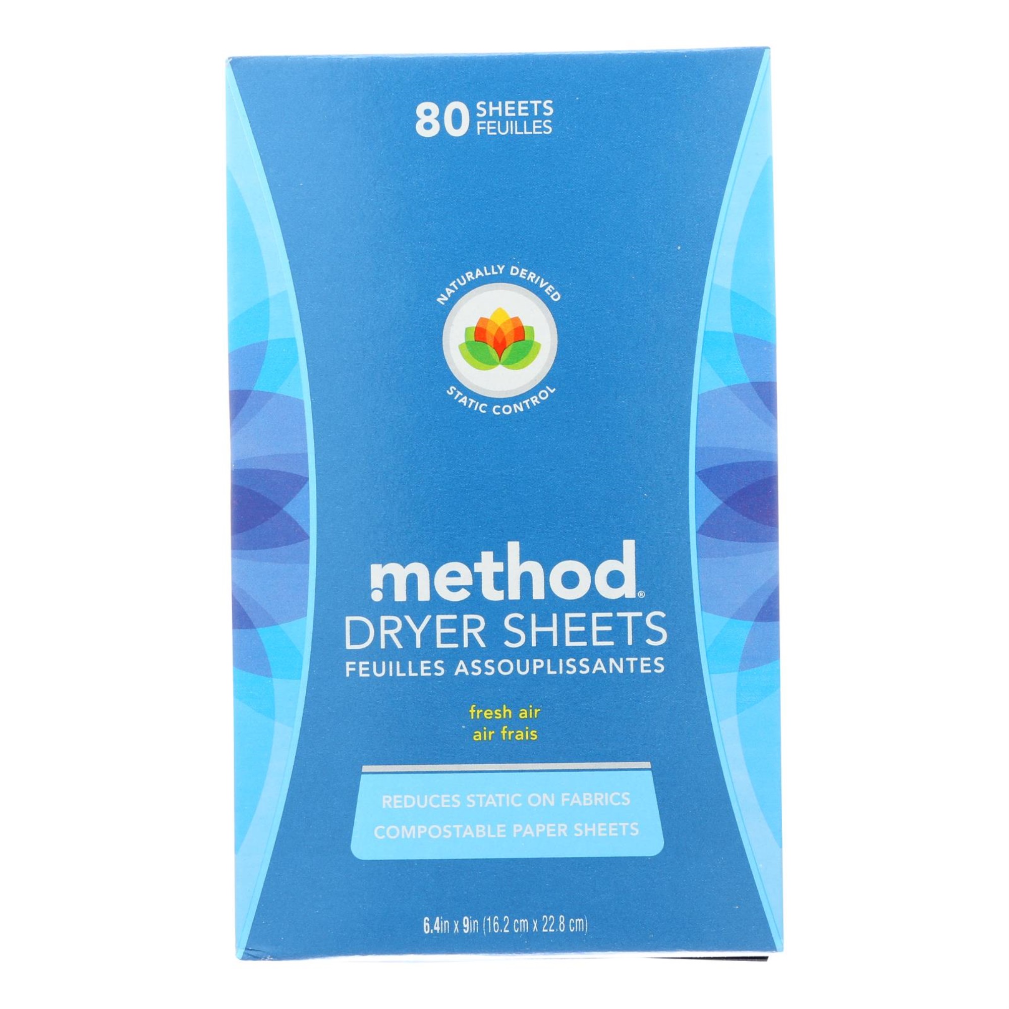 Method Products METHOD Fresh Air Dryer Sheets 80 Count, 80 CT