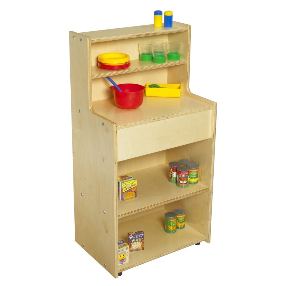 American Battery Company (ABC) Childcraft ABC Furnishings Kitchen Hutch, 19 x 13 x 36-1/2 Inches