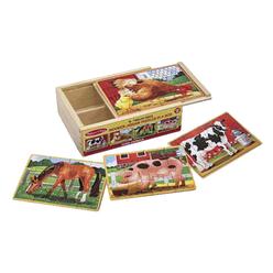 Melissa & Doug Wooden Puzzles in a Box
