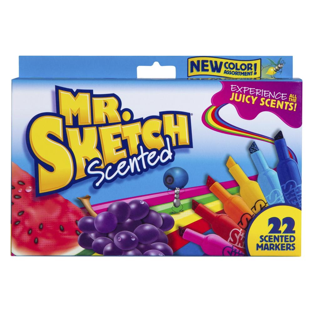 Mr Sketch Mr. Sketch Scented Markers, Assorted Colors, Set of 22