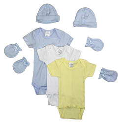 Bambini Newborn Baby Boys 7 Pc Layette Baby Shower Gift Set - Newborn