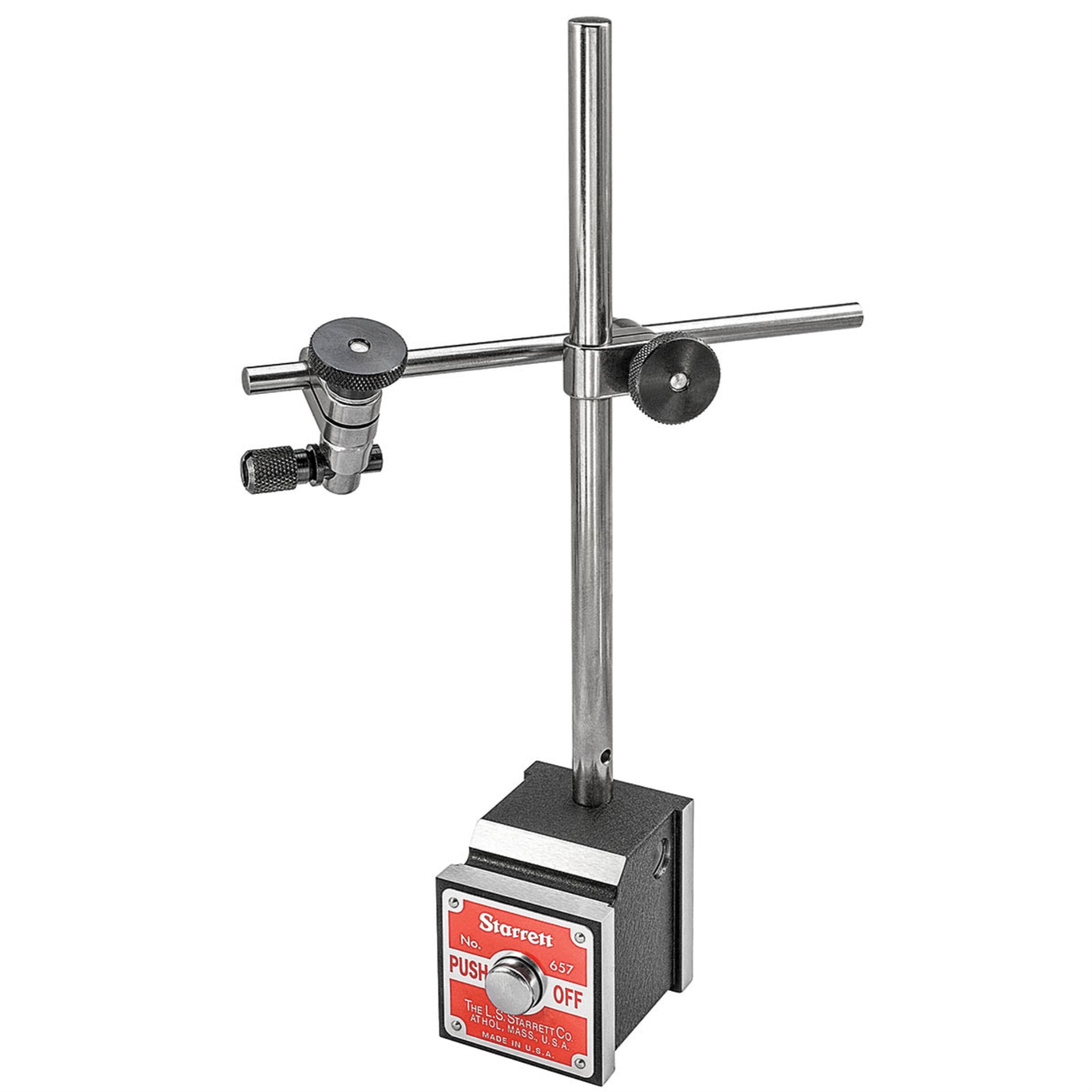 Starrett 657AA Magnetic Base Indicator Holder - Complete Set