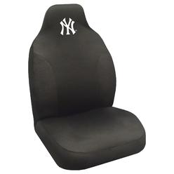 Sports Licensing Solutions, LLC Fanmats 26661 20 x 48 in.   York Yankees Embroidered Seat Cover&#44; Black