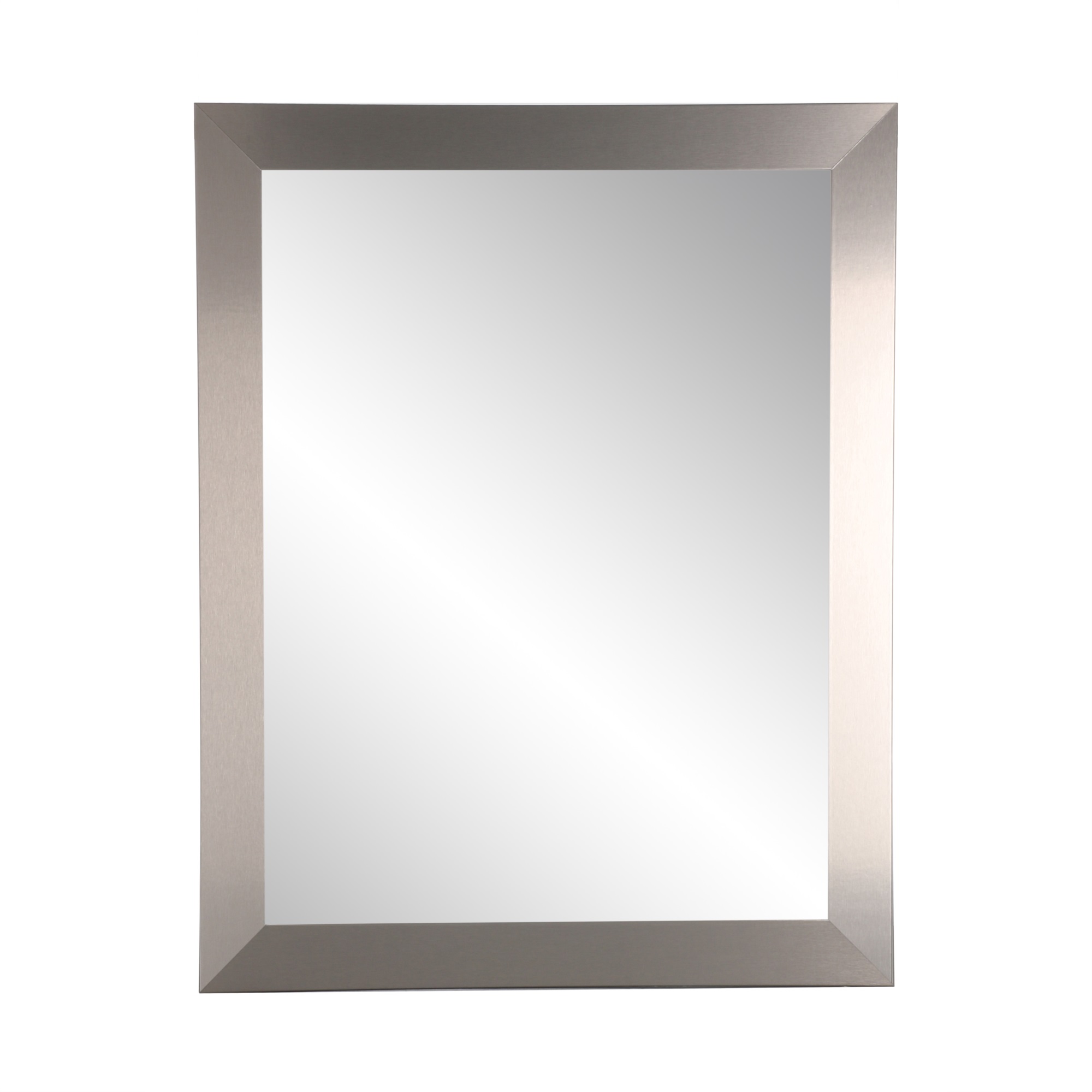 BrandtWorks Industrial Modern Home Accent Wall Mirror 32'' x 27''