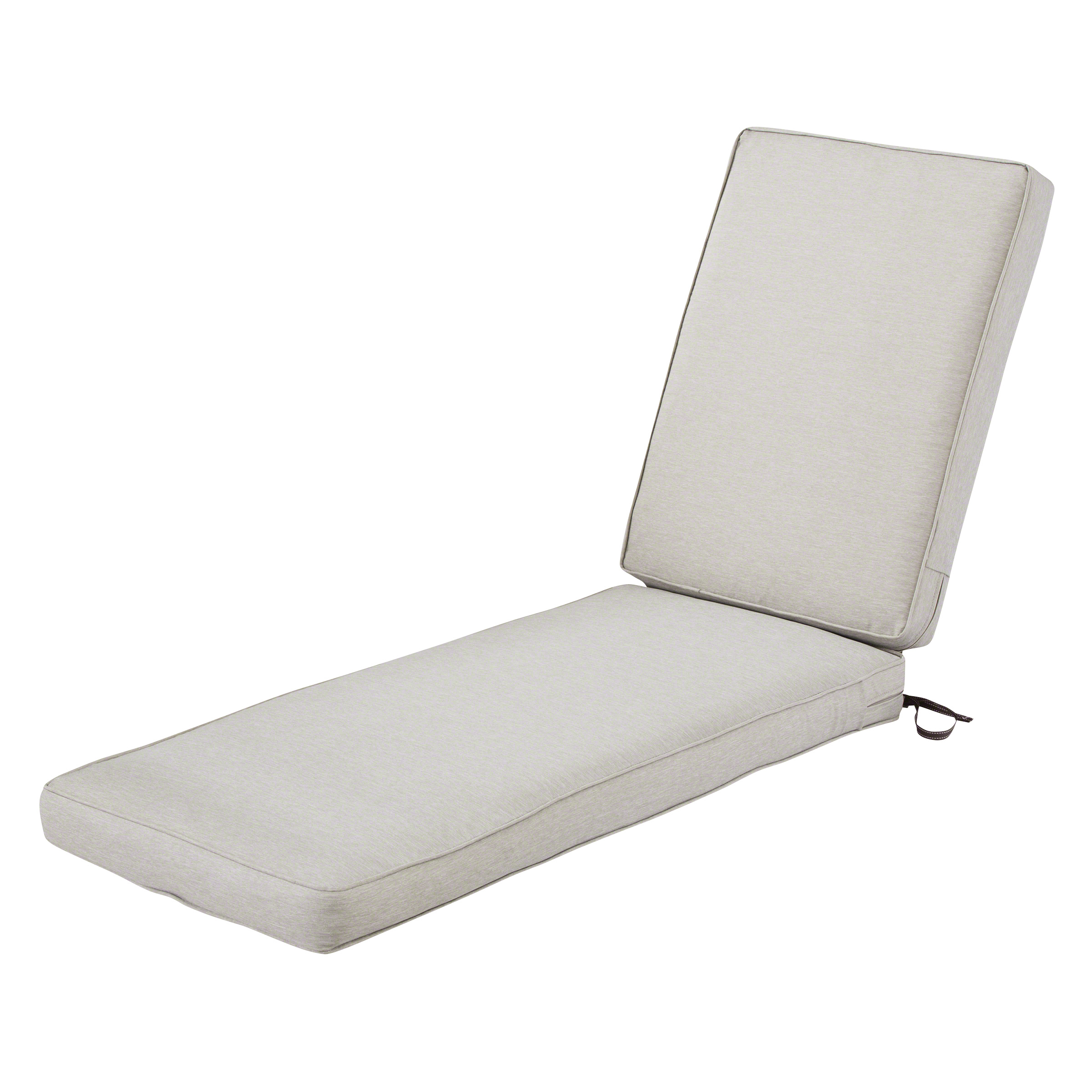 Classic Accessories Montlake FadeSafe Patio Chaise Lounge Cushion - 3" Thick ...