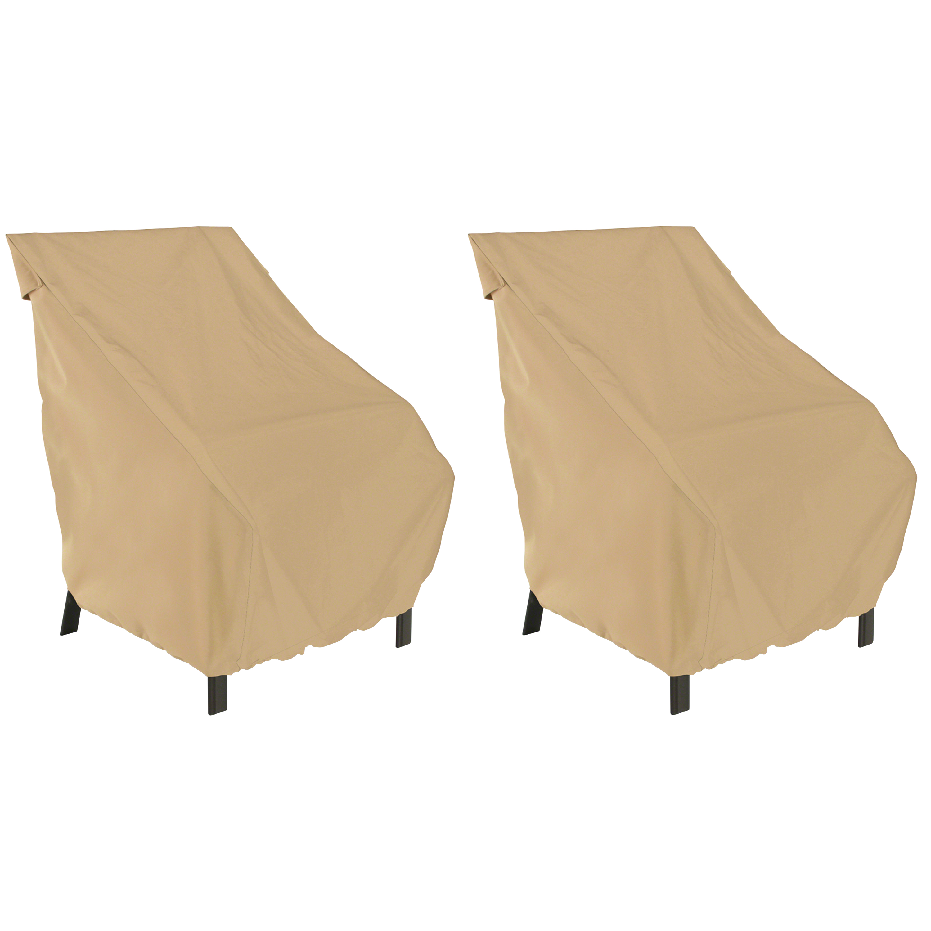 Classic Accessories Terrazzo High Back Patio Chair Cover, 58932, Set of 2