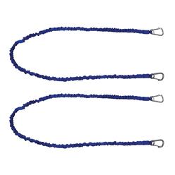 Extreme Max 3006.2915 60 in. BoatTector High-Strength Line Snubber & Storage Bungee with Medium Hooks&#44; Blue - Pack of 2