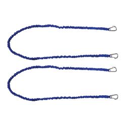 Extreme Max 3006.2918 72 in. BoatTector High-Strength Line Snubber & Storage Bungee with Medium Hooks&#44; Blue - Pack of 2