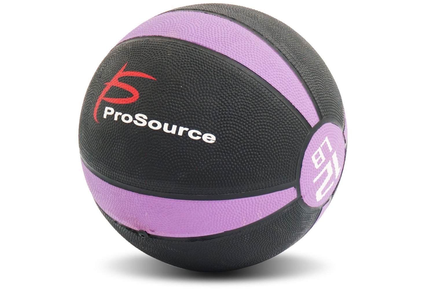 ProSource Weighted Medicine Ball for Full Body Workouts 12 lbs