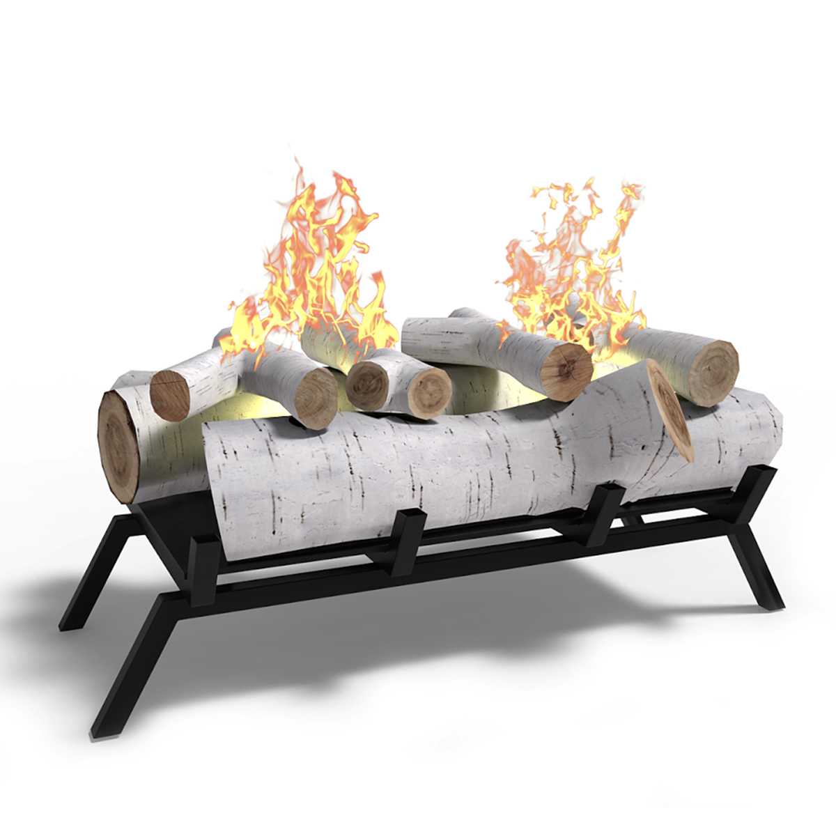 Regal Flame Birch 18 Bio Ethanol Ventless Fireplace Convert Gas Log Insert Set Regal Flame Birch 18 Bio Ethanol, Ethanol Fuel Fireplace Inserts