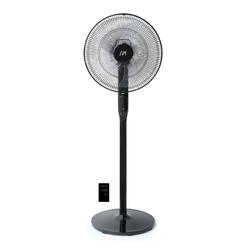 SPT 16" DC-Motor Energy Saving Stand Fan with Remote and timer-Piano Black