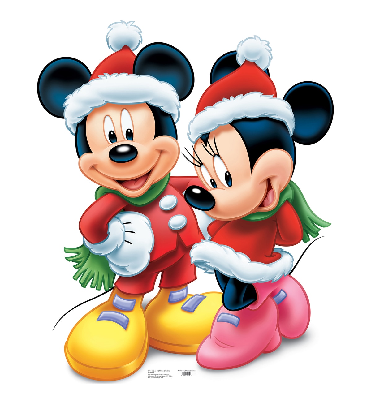 Photo 1 of ***READ NOTES***Large Advanced Graphics Mickey & Minnie Christmas