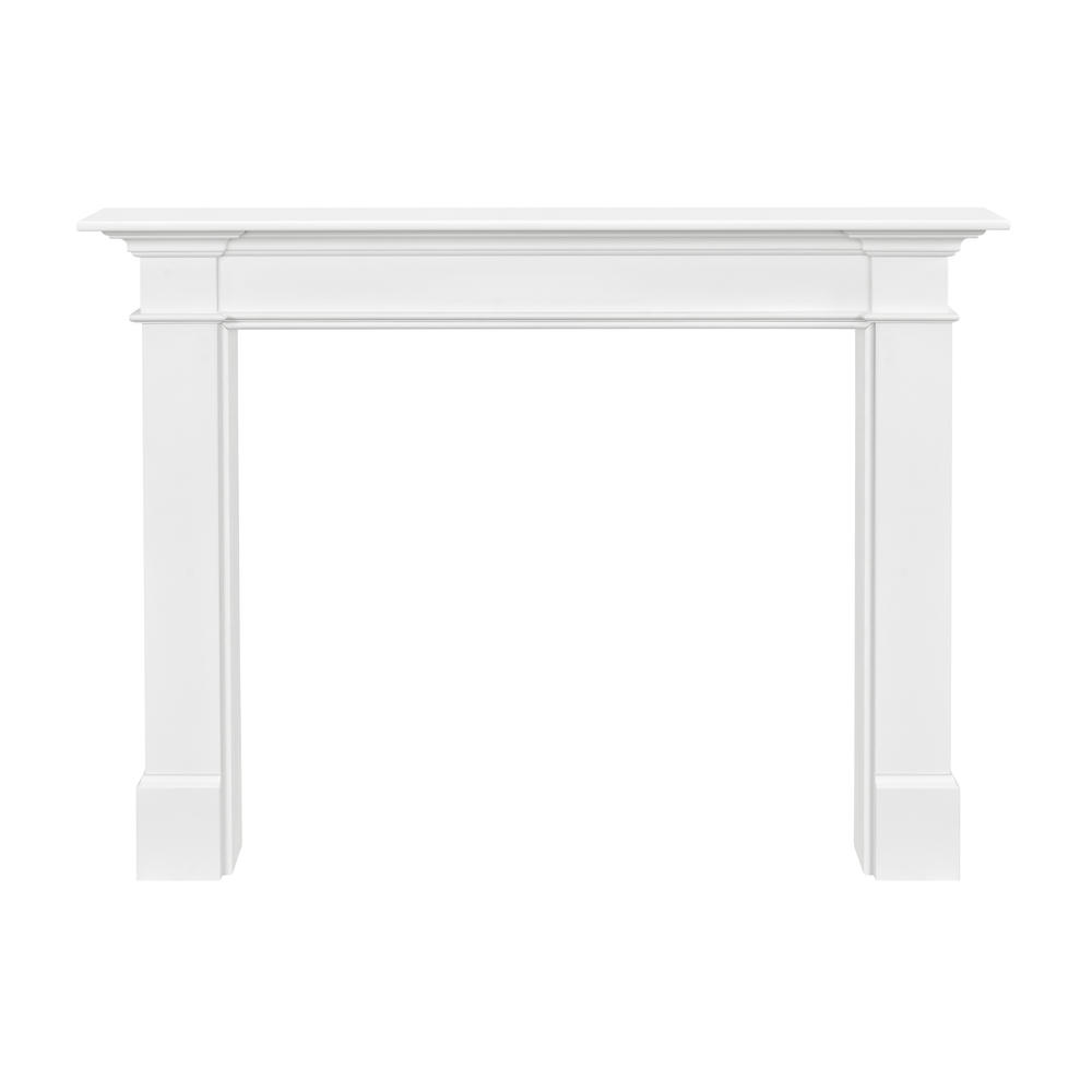 Pearl Mantels Corp. The Radford 56" Fireplace Mantel MDF White Paint