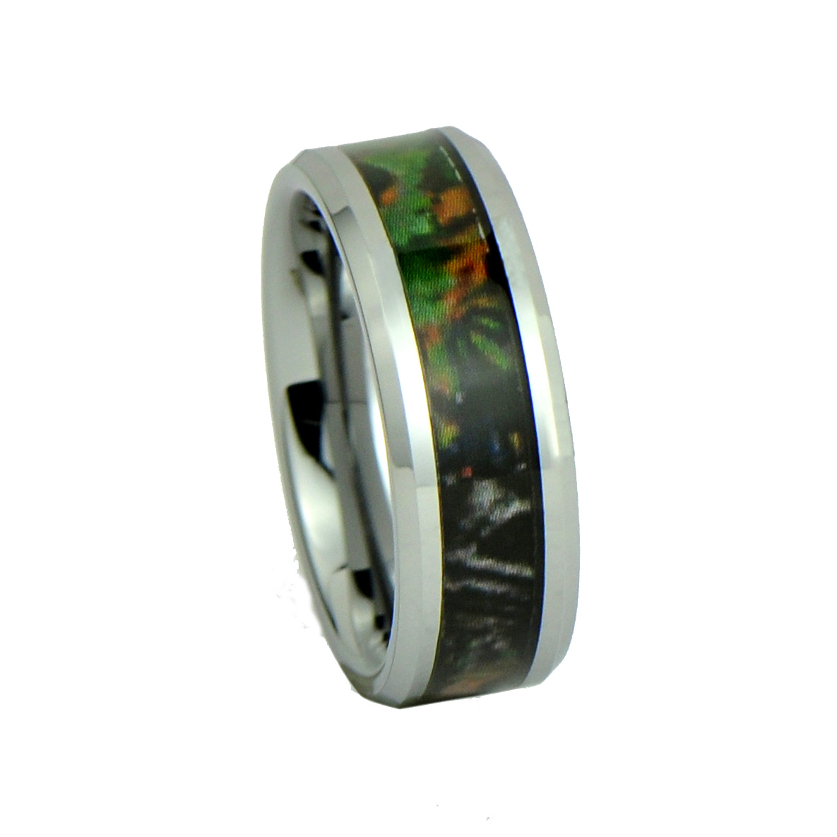 David Jewelers Men S Wedding Bands Tungsten Sears David Jewelers Camo Hunting Brown Green Camouflage 8mm Tungsten Carbide Wedding Band Ring Size 13