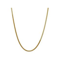 FJC Finejewelers 18 Inch 14k Yellow Gold 3.0mm Silky Herringbone Chain Necklace