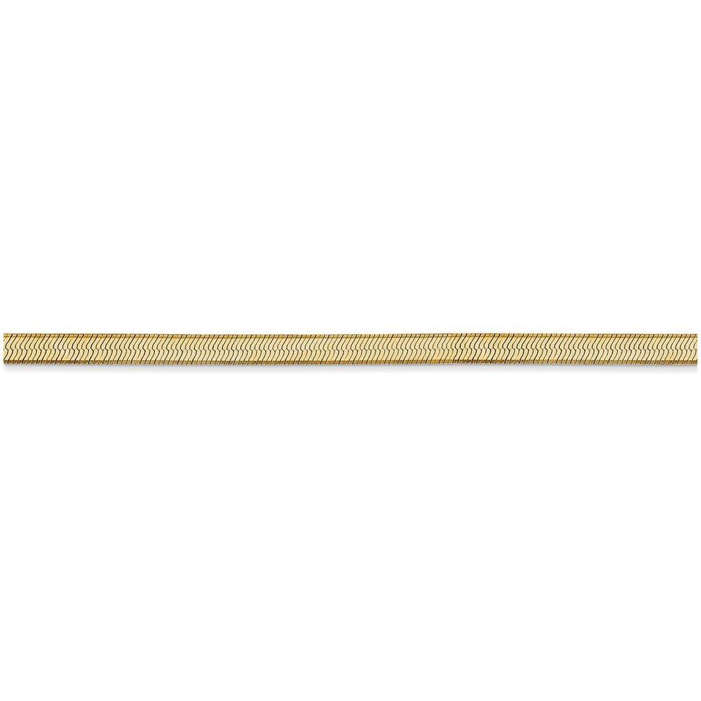 FJC Finejewelers 18 Inch 14k Yellow Gold 3.0mm Silky Herringbone Chain Necklace