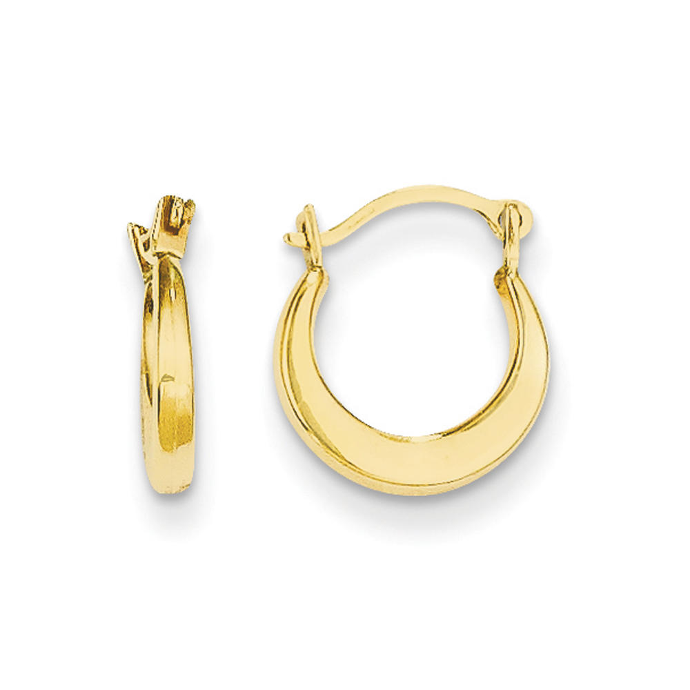 FJC Finejewelers 14k Yellow Gold Madi K Small Hoop Children Earrings
